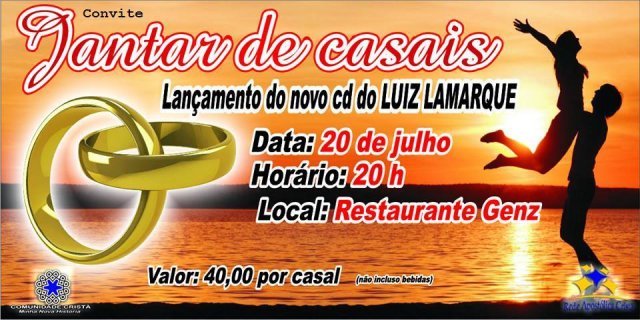 Jantar de Casais Venâncio Aires