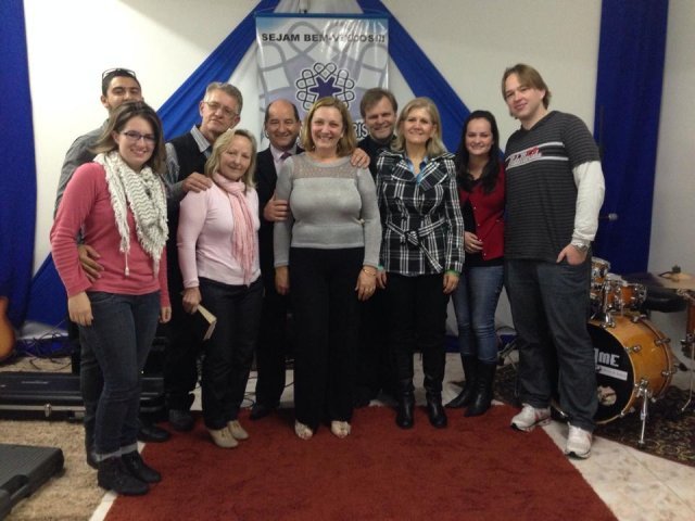 Inauguração nova igreja em Venâncio Aires