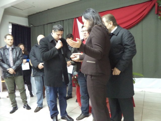 Culto de Formatura de Líderes em Três Passos