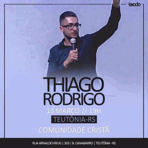 Culto com Thiago Rodrigo