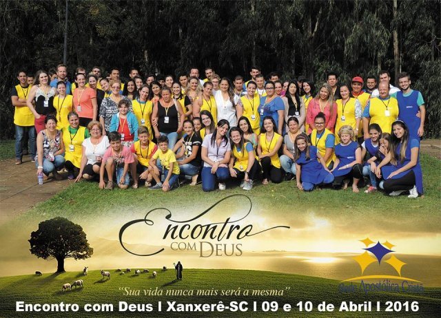 Encontro com Deus em Xanxerê, Santa Rosa e Encruzilhada do Sul