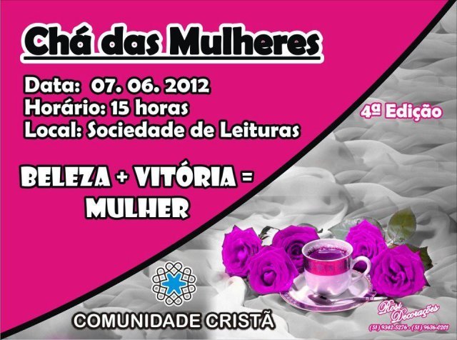 Chá das Mulheres em Venâncio Aires