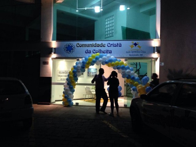 Inauguração da Comunidade Cristã da Colheita de Veranópolis - RS