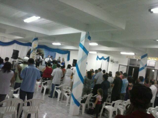 Primeiro Culto da Igreja da REDE APOSTÓLICA de Montenegro, RS