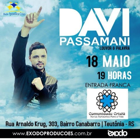 Culto com Davi Passamani