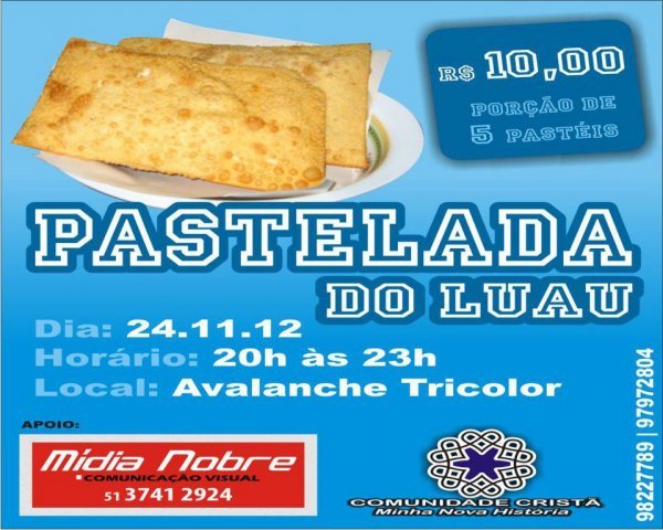 Pastelada do Luau em Venâncio Aires
