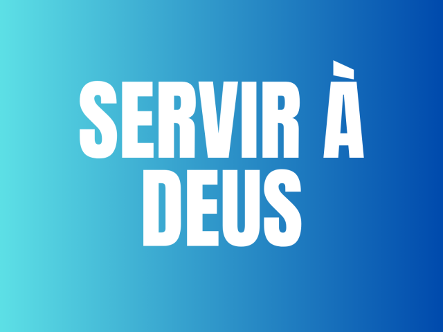 SERVIR Á DEUS