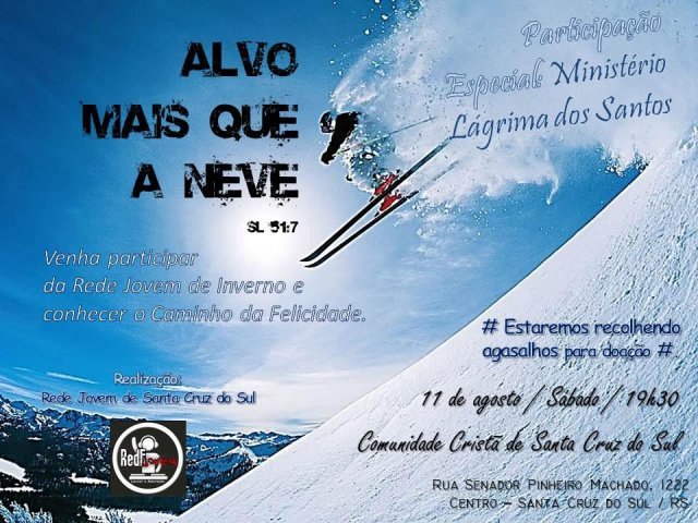 Rede Jovem de Inverno em Santa Cruz do Sul