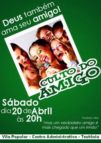 Culto Jovem na Vila Popular Teutônia