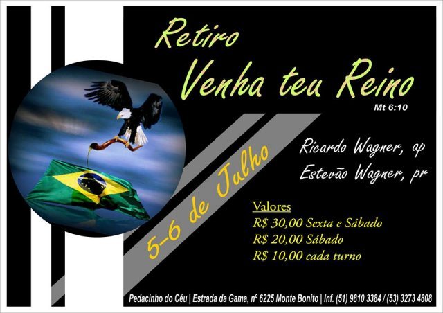 Retiro Venha Teu Reino (Mt 6:10)