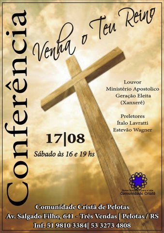 Aconteceu! Conferência Venha o Teu Reino