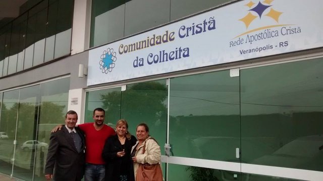 Inauguração da Comunidade Cristã da Colheita em Veranópolis