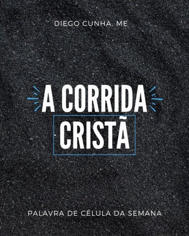 A CORRIDA CRISTÃ