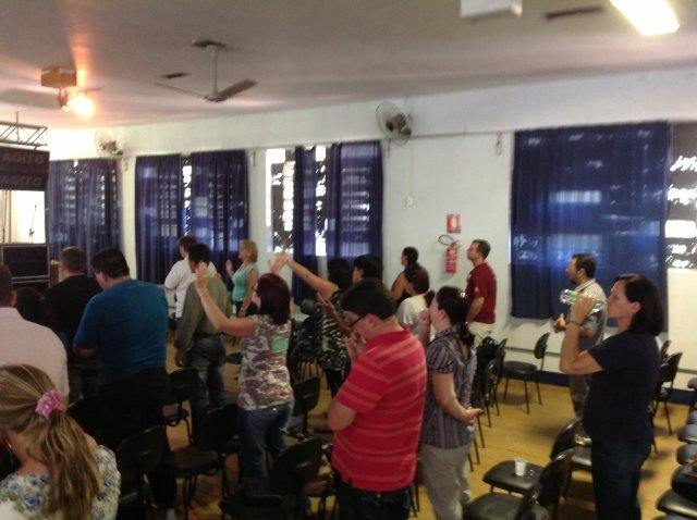 Ministração Apóstolo Ricardo Wagner para líderes no Conexão 2013