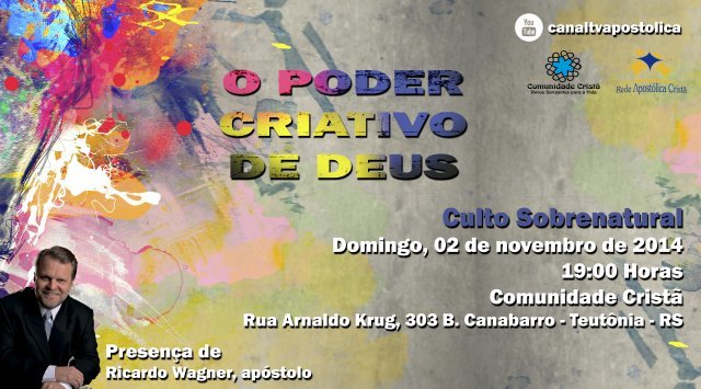 Culto Sobrenatural: O Poder Criativo de Deus