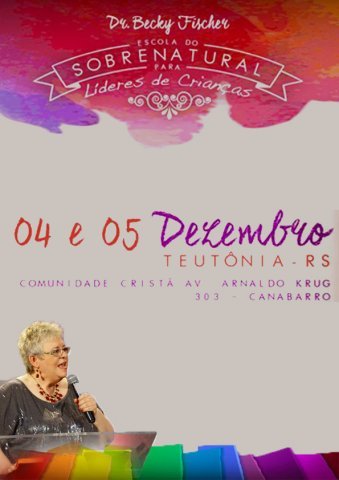 Inscrições - Escola do Sobrenatural para Líderes de Crianças