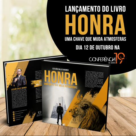 Lançamento do Livro - HONRA - Uma Chave Que Muda Atmosferas