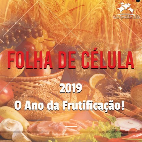 2019 - O ANO DA FRUTIFICAÇÃO