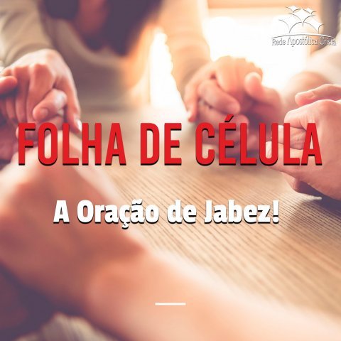 A ORAÇÃO DE JABEZ
