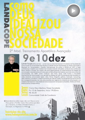 2º Módulo do Treinamento Apostólico Avançado com Landa Cope