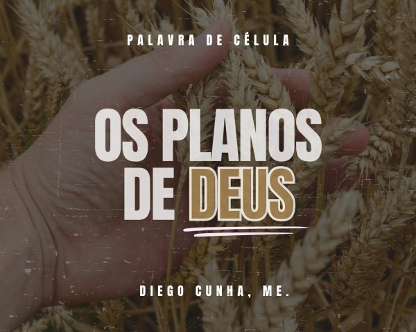 OS PLANOS DE DEUS - 2024