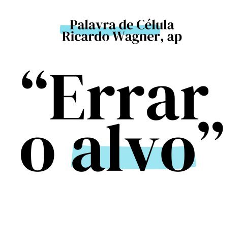 ERRAR O ALVO