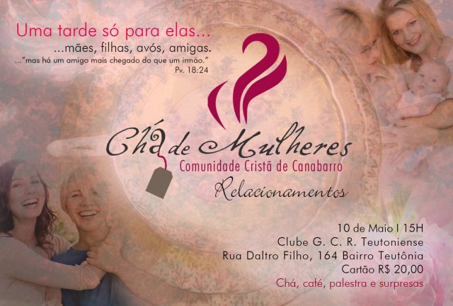 Chá de Mulheres 10 de Maio